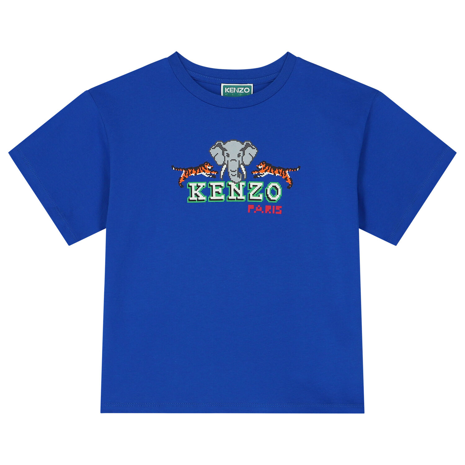 Boys Blue Logo T-Shirt, 1, hi-res